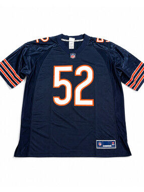 NFL Pro Line Chicago Bears Jersey Men’s Large Blue Authentic Khalil Mack #52 NWT